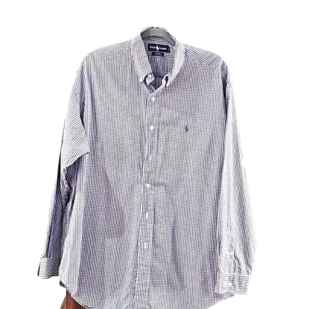 Polo Ralph Lauren Blake Shirt Purple checkered Size xl